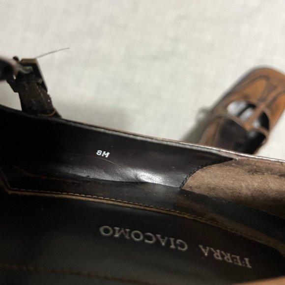 Ferra Giacomo Brown Pumps Size 8M - Picture 13 of 13